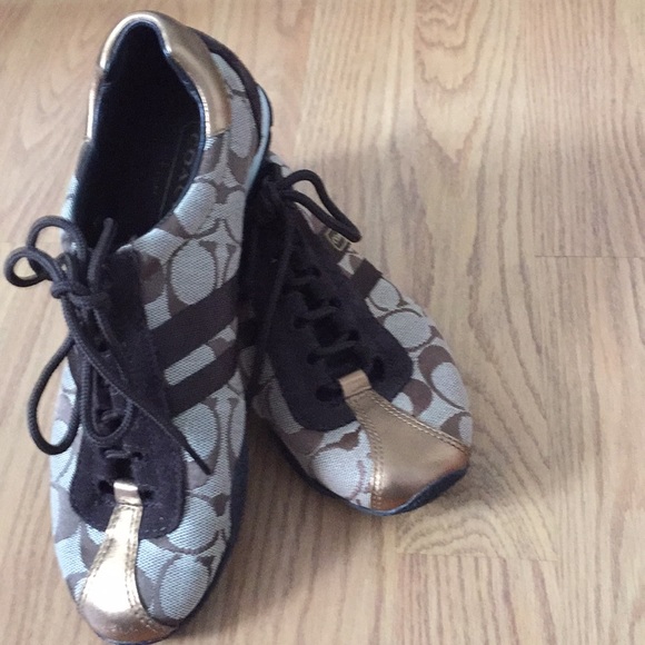 Coach Katelyn Sneakers Brown Signature C Print - Picture 2 of 6